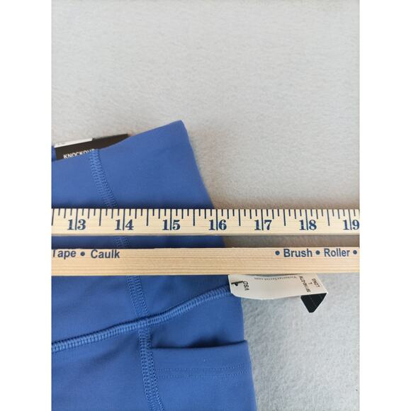 Victoria's Secret Sport Womens High Waisted Leggings Sz L Long Periwinkle Blue - Picture 9 of 11